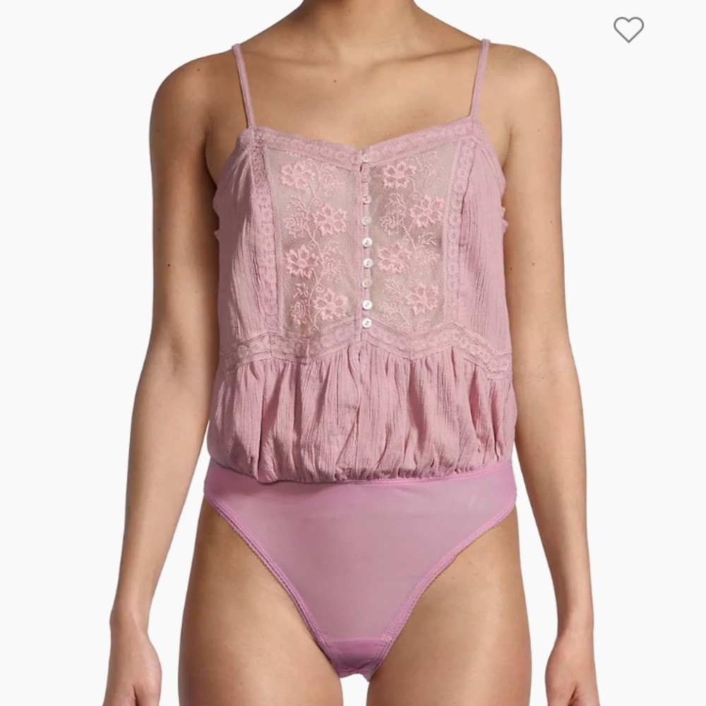 Free people still the one thong bodysuit